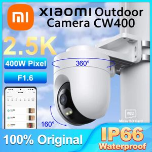 XIAOMI Caméra d'extérieur CW400 Dome Rotatif, Wi-Fi 2.5K, étanche, Vision Nocturne