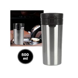 Tasse à café isotherme INOX, Thermos de voyage pour boissons chauds/froids 500ml