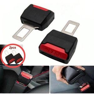 2 pièces Rallonge de ceinture de pour voiture, accessoire de boucle de ceinture