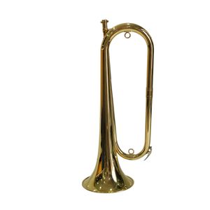 Jinbao Trompette Bb Clairon Doré Lacqué – Idéal Débutant + Housse, Gants, Chiffon