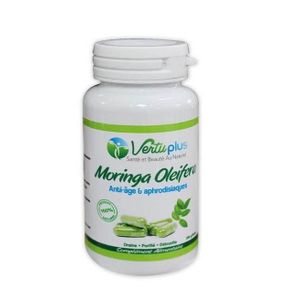 Vertu Plus MORINGA OLEIFERA 90 gélules - Immunité et Anti-âge - Vertuplus