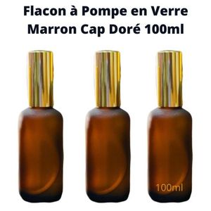 Flacon TR Bouteille Klee Spray Noir/Doré - Emballage Maroc - Embalo