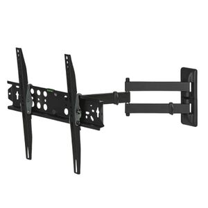 QSMARTER Support mural articulé et inclinable QS-704 pour écrans de 22 à 43 pouces