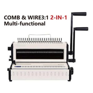 Machine Relieuse Professionnelle 2-en-1 SG-CW2016 (Peigne & Fil 3:1) - Blanc