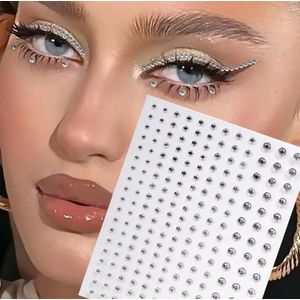 Strass adhésifs pour les yeux et le visage Look éclatant et glamour 