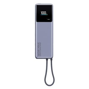 XIAOMI 165W Power Bank 10000 Integrated Cable - Grey