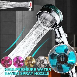 Pommeau de douche haute pression, 3 Modes, Turbo ventilateur à main, Spray  Eco, buse de pomme de douche, turbocompressé économie d'eau, douche avec  filtre