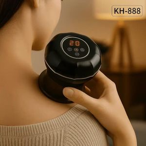 Appareil de Massage par Ventouses Intelligent KH-888 – Chauffant  Aspiration Automatique – Soulagement Musculaire