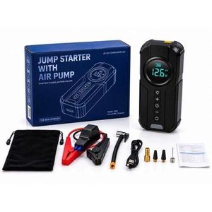 Compresseur d'air et Booster de Batterie 4-en-1 – Jump Starter et Compresseur d'Air Portable