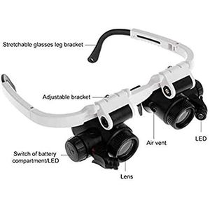 Maximisez votre vision avec ces lunettes grossissantes à LED