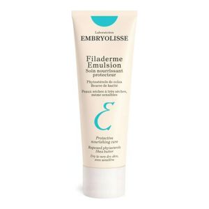 Embryolisse Filaderme Emulsion - Soin Nourrissant Protecteur - Peaux Sèches à Très Sèches, Même Sensibles - Tube 75ml