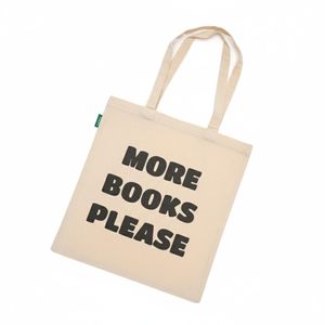 Tote Bag en Coton – More Books Please – Wanderbag