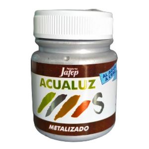 Jafep Peinture acrilique à l'eau métallisée acualuz Oro Plata 80ML