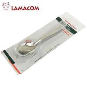 Lamacom Set de 6 Petites Cuillères Inox, Couverts de table