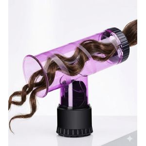 KIMO FINDS Diffuseur de Boucles Magique pour Sèche-Cheveux - Embout Coiffant Cyclonique Magic Rollers pour Cheveux Bouclés et Ondulés