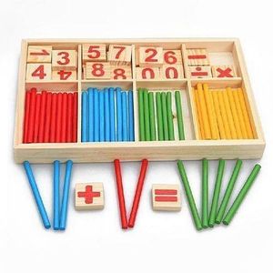 Montessori Jouet intelligent  : bâtonnets numériques
