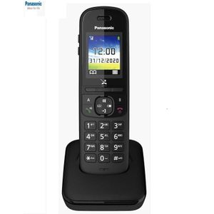 Panasonic KX-TGH710 Telephone sans fil avec écran couleur, mains libres résistant aux chocs design minimaliste élégant Slim