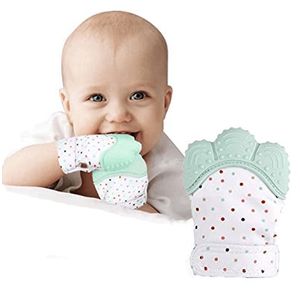 Gant de Dentition pour Bébé,Mitaines de Dentition pour Bébés,Moufle Jouet  de Dentition en Silicone,Protéger Bébé(Rose),2pcs - Cdiscount Puériculture  & Eveil bébé