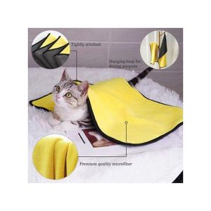 Camon Serviette super absorbante pour chiens et chats 70/50cm