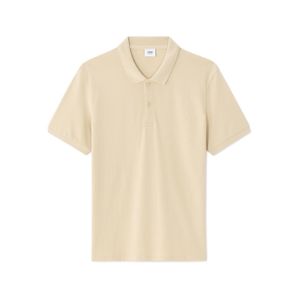 Celio Polo piqué regular 100% coton - BEIGE LIGHT