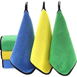 serviette microfiber double face multi couleur .30cm×40cm