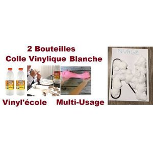 Colle Blanche Cléopâtre - Vinyl'Ecole - 1Kg pas cher