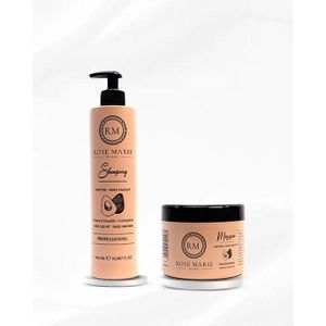 RM PACK 2 Pcs Shampoings et Masque Protéine ET L'Huile D'Avocat 500ML