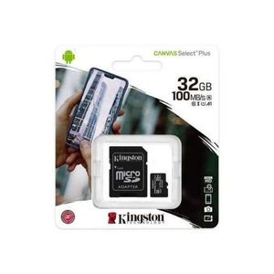 Kingston Carte mémoire  Micro SD Classe 10 32 Go Canas Select Plus