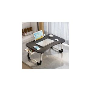Table pliable pour ordinateur portable, bureau de lit ,table portable polyvalent