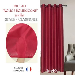 Generic Rideaux Velours opaque 1.40 x1.70 --2Pieces à prix pas cher