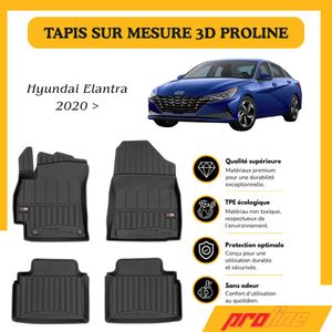 Proline Tapis de sol Hyundai Elantra 2020 et plus