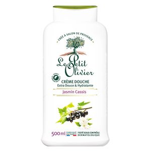 Le Petit Olivier Crème Douche Extra Douce & Hydratante Jasmin Cassis , 500ml
