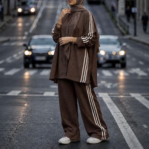 Survêtement Femmes - Ensemble 2 pièces Marron chocolat- collection 2026