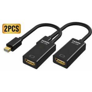 daptateur Mini DisplayPort vers HDMI 4K UHD – Compatible PC, MacBook et Moniteur HDTV