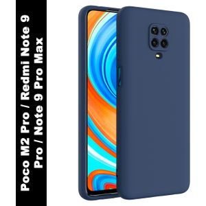 QUIVANA Coque Liquide Silicone pour Xiaomi Redmi Note 9 pro / Xiaomi Redmi Note 9s/ poco M2 pro/ 9 pro max 