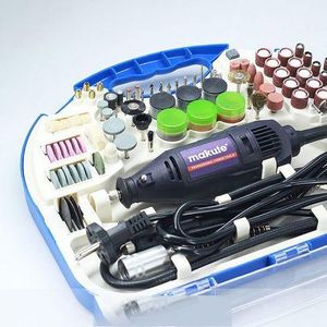Makute Mini perceuse électrique vitesse Variable Dremel meulage gravure broyage 350W