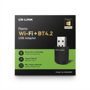 Adaptateur USB Nano Wi-Fi + Bluetooth 4.2 LB-LINK BL-WN600BT Compatible Windows 10/11 Plug & Play