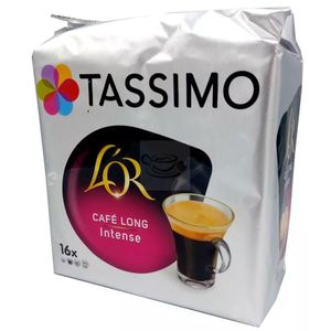 16 dosettes T-Discs Tassimo L'Or café long intense - Café en dosette, en  capsule