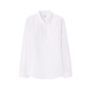 Celio Vareuse unie en lin et coton