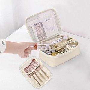 Trousse de toilette femme, Trousse à maquillage, Organisateur de maquillage, Cadeau pour fille, Idéale pour les voyages et les activités de plein air.