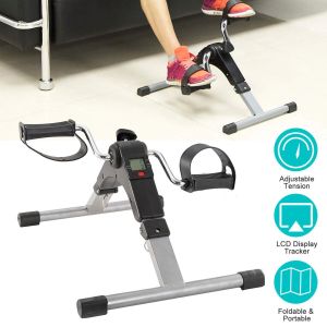 Pédalier Fitness Portable avec Affichage LCD et Résistance Ajustable Multi-Couleur
