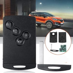 Carte-Clé Télécommande pour voiture Renault 4 Boutons RNT -PR-C35