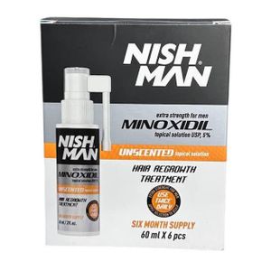 Nishman  Traitement de repousse des cheveux - 60ml x 6 pièces