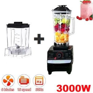 Generic Mixeur 15 Vitesses - Blender Ultra Puissant 3000W + Bol