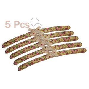 Pack de 5 cintres rembourrés colorés - Rafraîchissez votre placard avec style