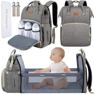 Sac à Dos de Maternité lit Portable pliable pour Bébé, Sac de Voyage