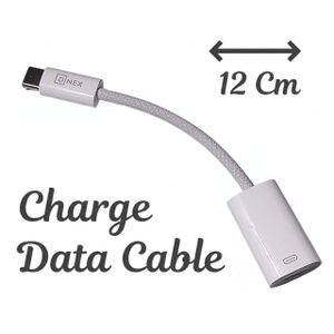 DINEX Adaptateur USB-C Pour iPhone Et iPad - Convertisseur Lightning Vers Type-C