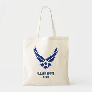 AI army's retirement tote bag Unique, haute qualité