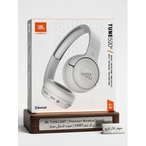 JBL Casque Sans Fil TUNE 520BT - Pure Bass - 57H Autonomie