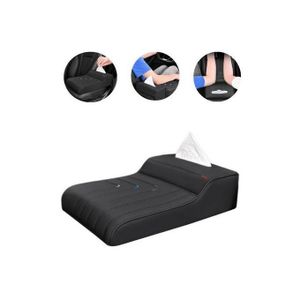 Coussin d’accoudoir de voiture avec ouverture pour mouchoirs